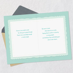 Holding You Close in Heart Sympathy Card for Loss of Child