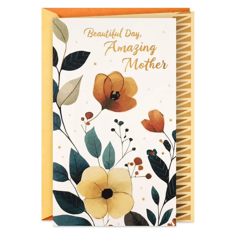 Wishing You Love, Peace, Joy Birthday Card for Mother