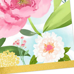Painterly Flowers Blank Notes, Pack of 10
