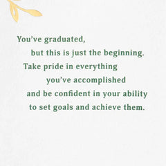 One Woman Can Change the World Graduation Card