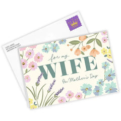Lucky to Share This Love Custom Mother's Day Card for Wife