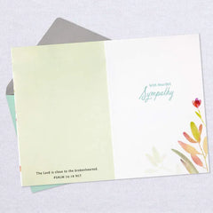 Remembering You in Prayer Religious Sympathy Card