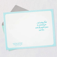God's Peace and Love For You Religious Sympathy Card