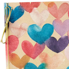 Floating Hearts Blank Love Card