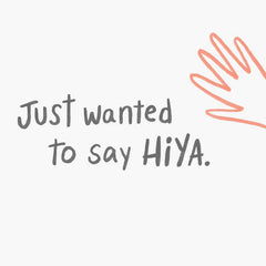 Hey, Hi, Hello Thinking of You Card