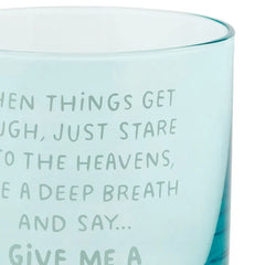 When Things Get Tough Funny Rocks Glass, 12 oz.