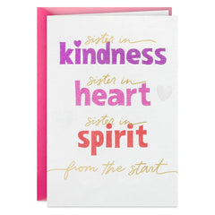 Kindness, Heart and Spirit Birthday Card for Sister-in-Law