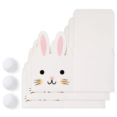 Bunny Face 3-Pack Small Easter Treat Boxes