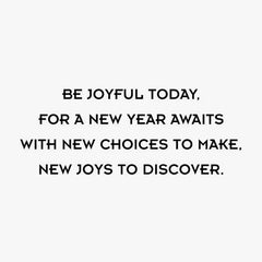 Be Joyful Today Rosh Hashanah Cards, Pack of 6