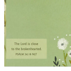 My Heart Grieves With You Religious Sympathy Card for Loss of Baby