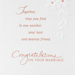 Live, Laugh, Love Wedding Card