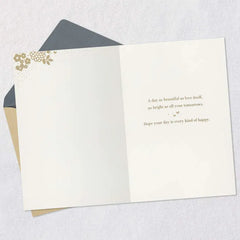 Elegant Lace Mr. and Mrs. Wedding Card