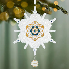 Snowflake 2026 Porcelain Ornament