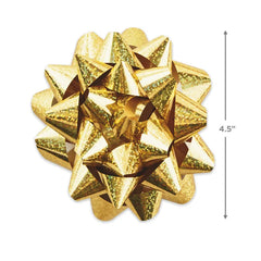 Assorted 12-Pack White, Gold, Silver and Bronze Gift Bows