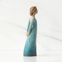 Willow Tree Radiance Woman Figurine—Beige Skin Tone, 7.5"