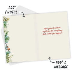 Family Is the Greatest Gift Custom Christmas Card