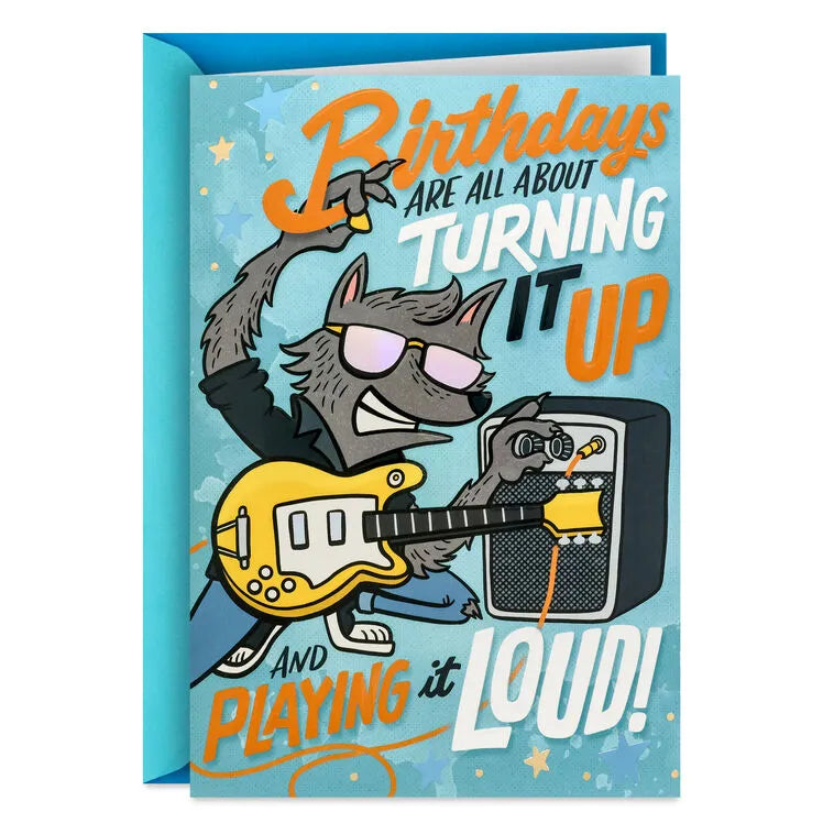 Hope It Rocks Birthday Card for Kids