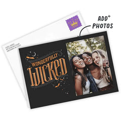 Wonderfully Wicked Custom Halloween Card