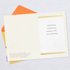 Marjolein Bastin Wish for Wondrous Things Birthday Card