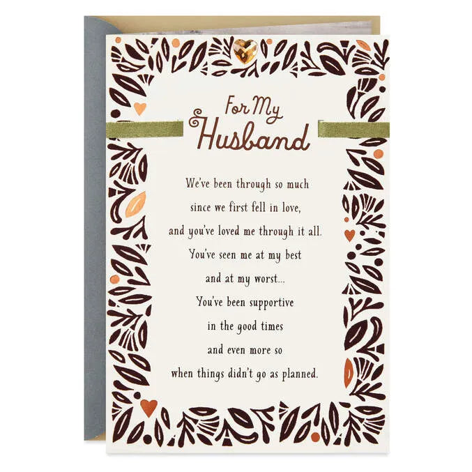 We've Been Through So Much Anniversary Card for Husband