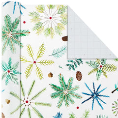 Woodland Charm 4-Pack Holiday Wrapping Paper Assortment, 120 sq. ft.