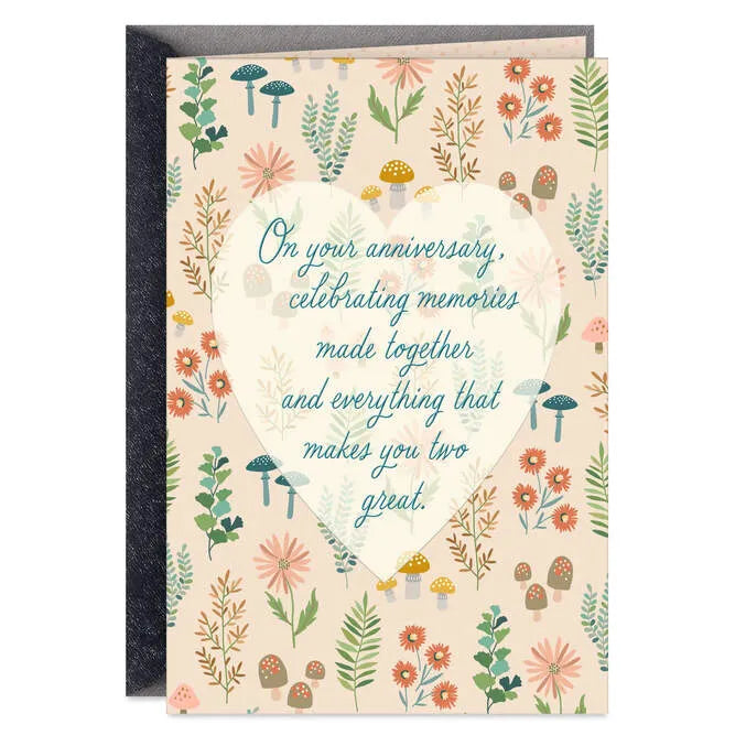 Happiness Ahead Anniversary Card for Sister and Her Love