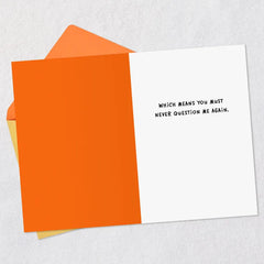 I Knew You Could Do It Funny Congratulations Card