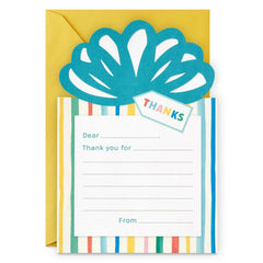 Wrapped Gift Prompted Flat Thank-You Cards, Pack of 10