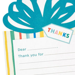 Wrapped Gift Prompted Flat Thank-You Cards, Pack of 10