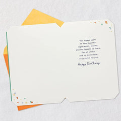 You're a Gift to Our Family Birthday Card for Father-in-Law