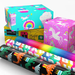 Yay Day 6-Pack Wrapping Paper Assortment, 180 sq. ft.