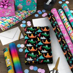 Yay Day 6-Pack Wrapping Paper Assortment, 180 sq. ft.