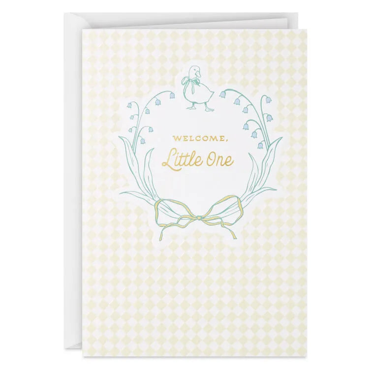 Welcome Little One New Baby Card
