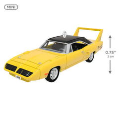 Mini Lil' Classic Cars 1970 Plymouth Superbird 2026 Metal Ornament, 0.75"
