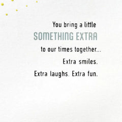 You Bring Something Extra Birthday Card for Brother-in-Law