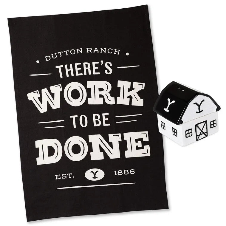 Yellowstone Work to Be Done Kitchen Gift Set