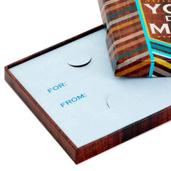 4" You Da Man Gift Card Holder Box