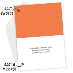 Your Black Shines Bright Custom Card