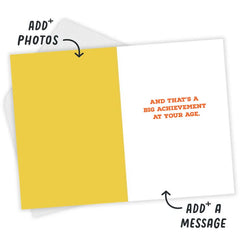 You're Still Alive Funny Custom Birthday Card