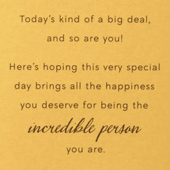 All the Happiness You Deserve Year of the Monkey Birthday Card