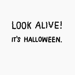 Coffee-Deprived and Zombie-Like Funny Halloween Card