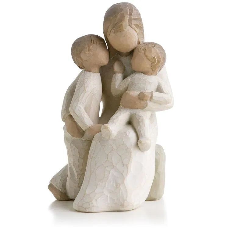Willow Tree Quietly Mother and Children Figurine